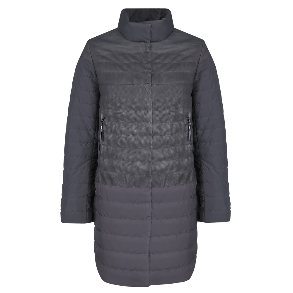 Пальто женское Snow Guard XS18-J87-9014/1 серое 46 RU