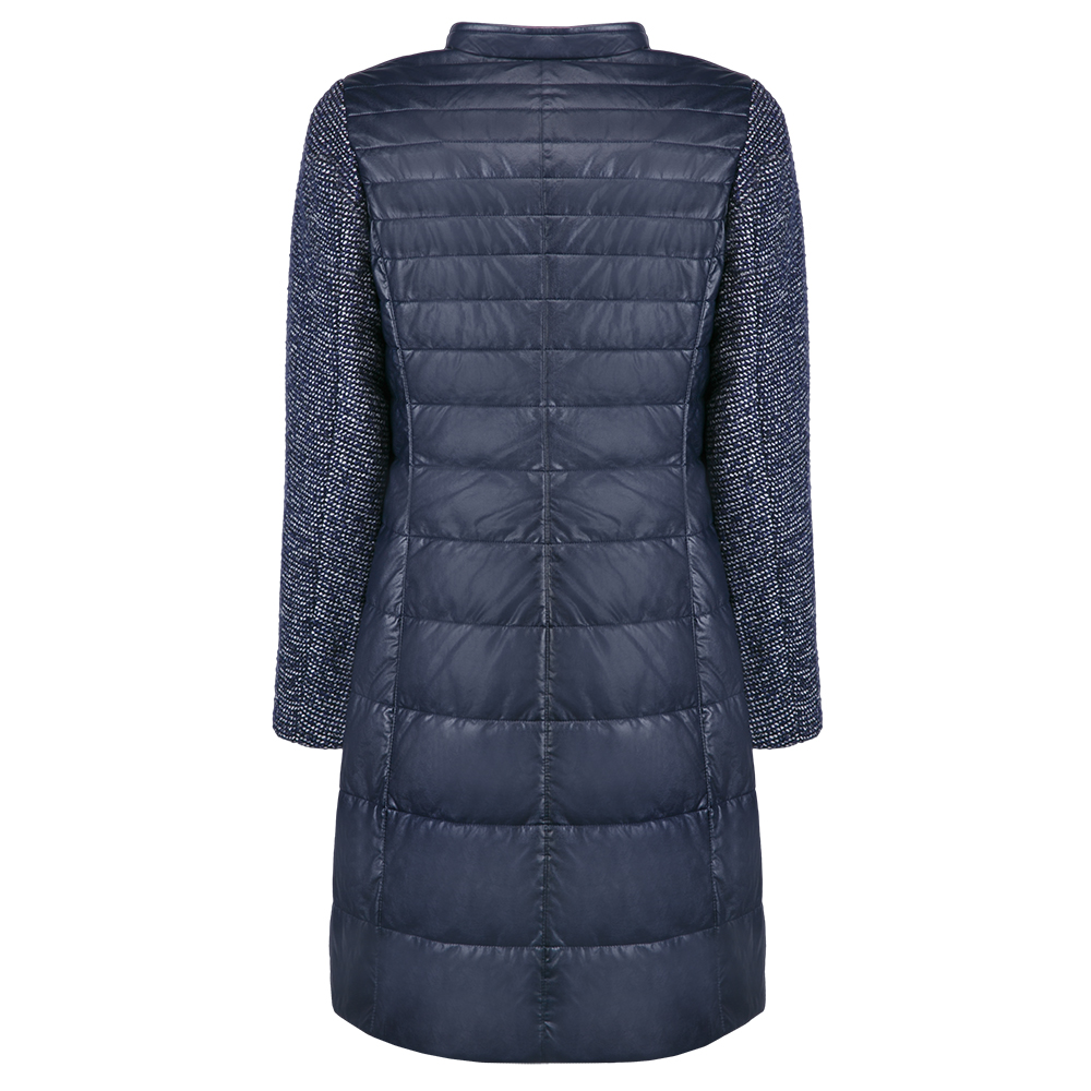 Пальто женское Snow Guard XS18-J64-3033/1 синее 46 RU