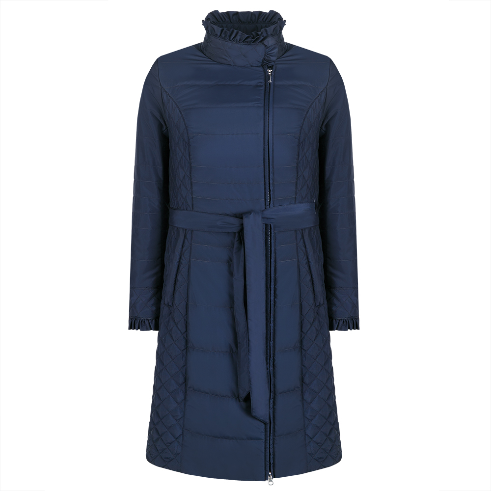 Пальто женское Snow Guard XS18-J32-3155/1 синее 52 RU