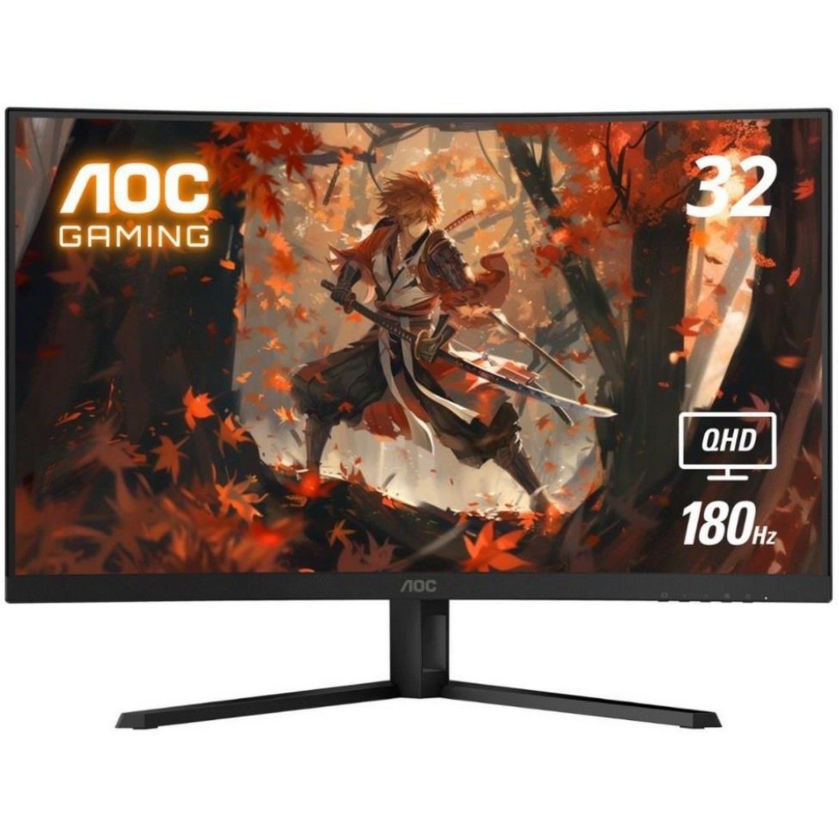 31.5" Монитор AOC CQ32G4VE черный 180Hz 2560x1440 VA, купить в Москве, цены в интернет-магазинах на Мегамаркет