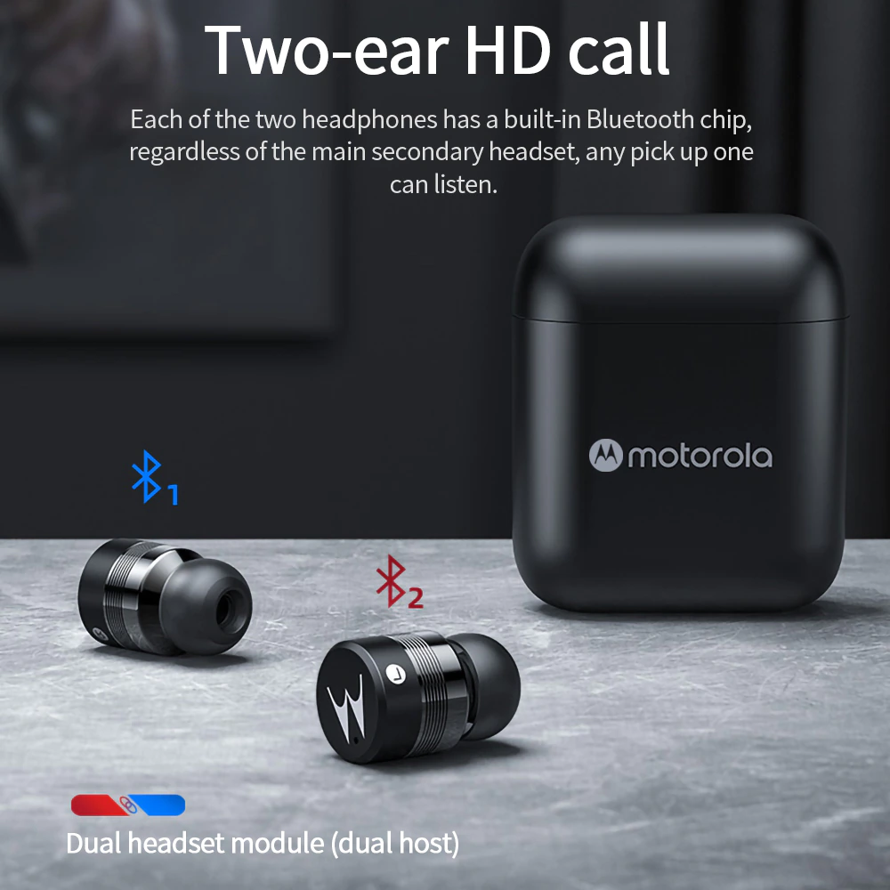 Беспроводные наушники Motorola Moto Buds 120 Black - отзывы покупателей на  Мегамаркет