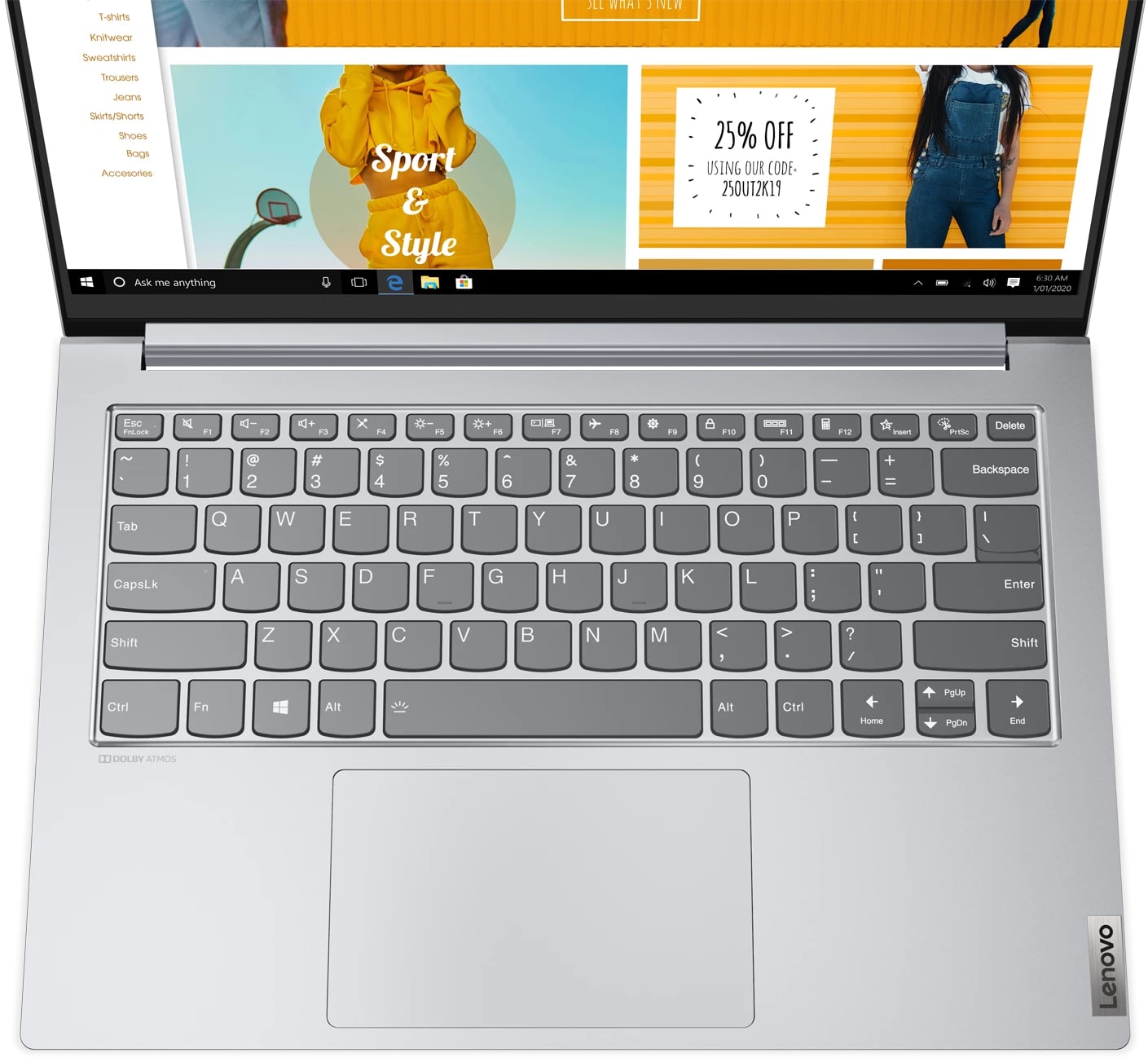 Ультрабук Lenovo Yoga Slim 7 Pro 14ACH5 Silver (82MS0085RU)