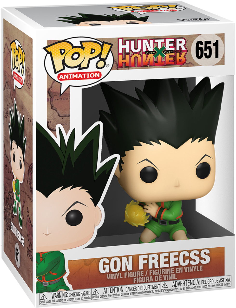 Фигурка Funko POP! Animation Hunter x Hunter Gon Freecs Jajank 41062,  купить в Москве, цены в интернет-магазинах на Мегамаркет