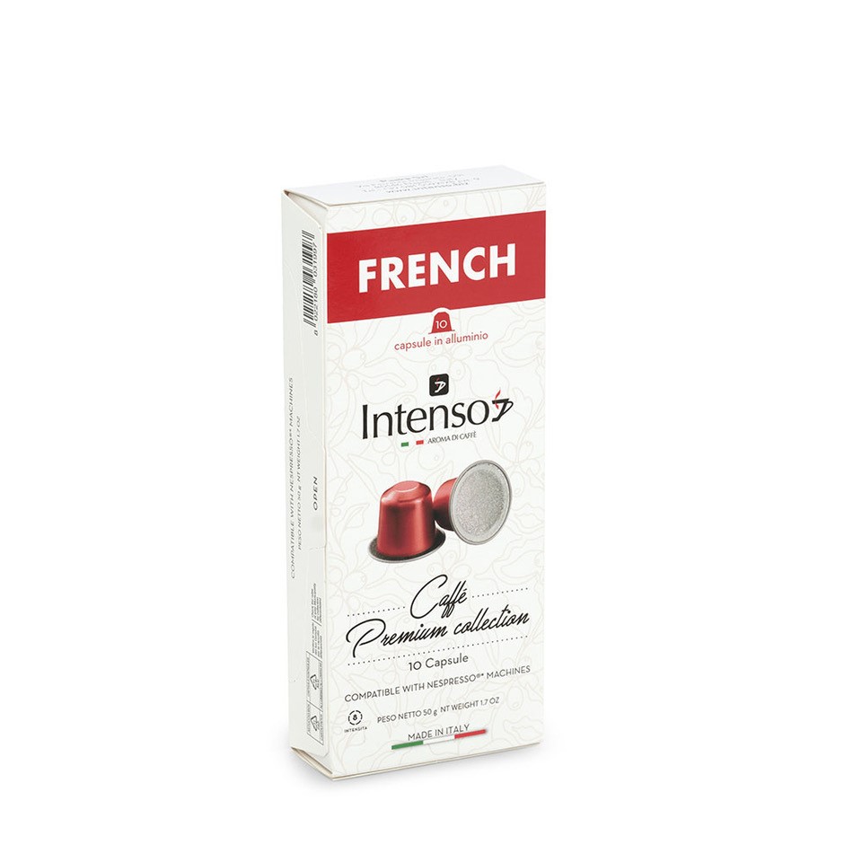 Купить кофе в капсулах Intenso Nesspresso French 10 шт., цены на Мегамаркет | Артикул: 100055239457