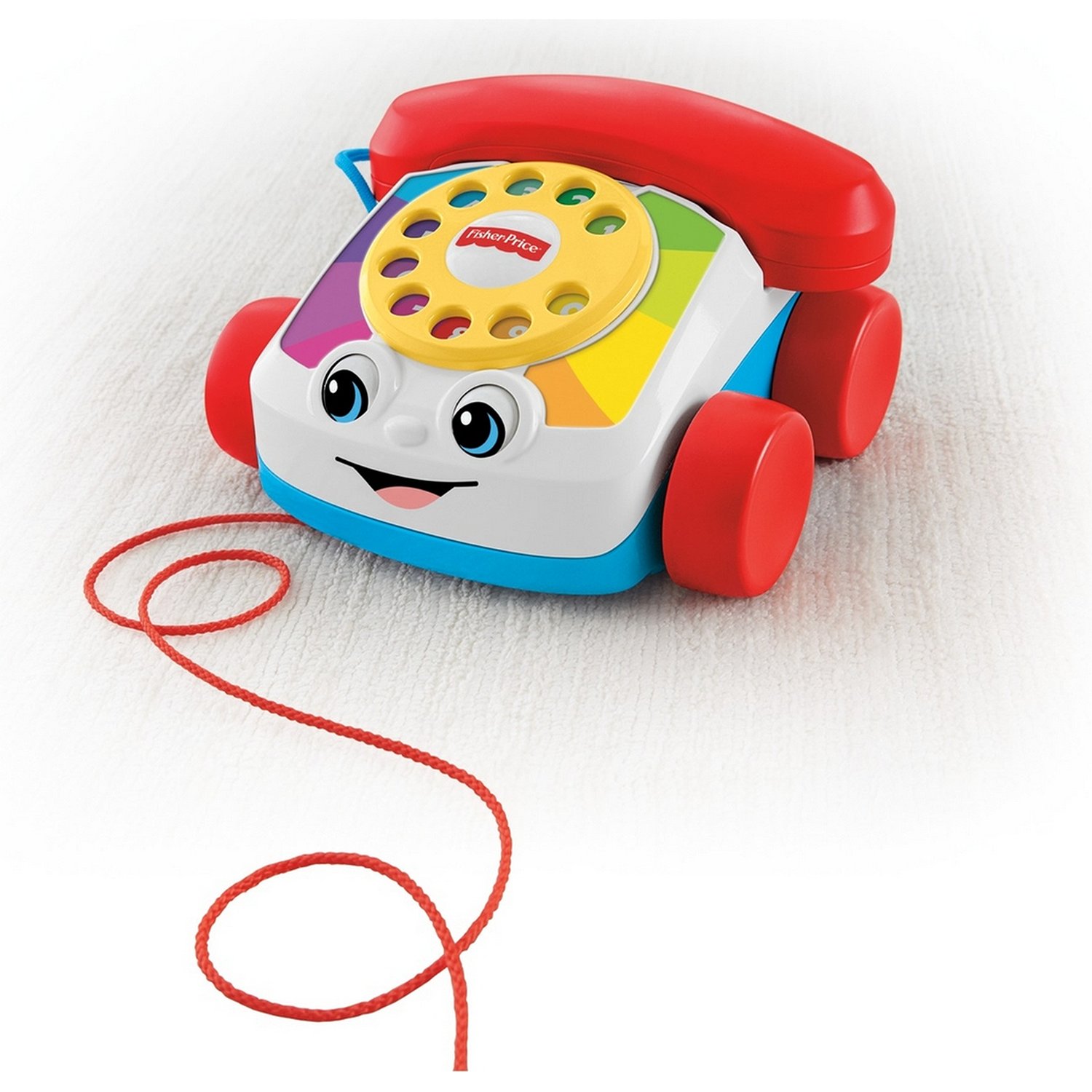 Купить каталка Fisher-Price Говорящий телефон на колесах, цены на  Мегамаркет | Артикул: 100044130057