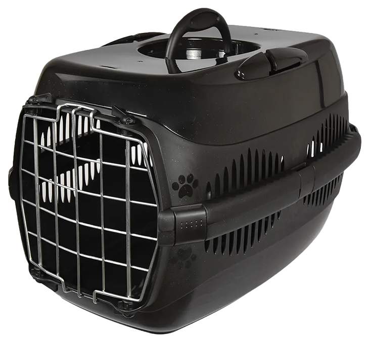 Контейнер для кошек и собак Yami-Yami 29x43x27.5см черный