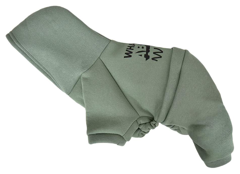 Костюм для собак Yami-Yami одежда, унисекс, зеленый, S, длина спины 23 см