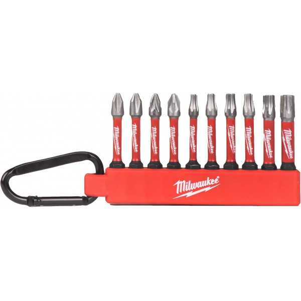 Набор бит и держателя Milwaukee 4932492939 №2 ShW с карабином - купить в DiRetail 2, цена на Мегамаркет