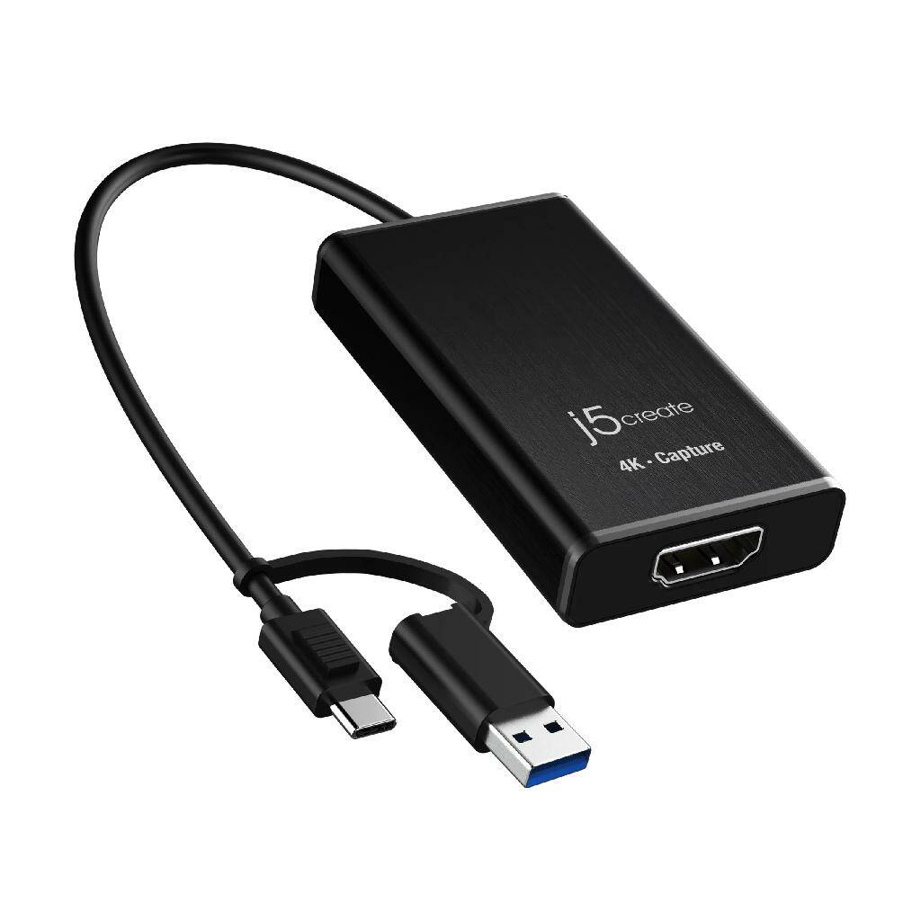 Внешняя карта видео захвата j5creat USB-C/USB-A на 4K HDMI - купить в  Marketpro24-express, цена на Мегамаркет