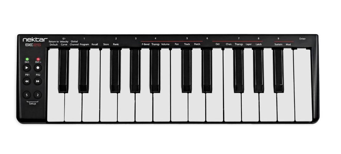 Миди клавиатура рипер. Nektar se25. Миди клавиатура Nektar. Akai lpk25. Akai Pro lpk25.