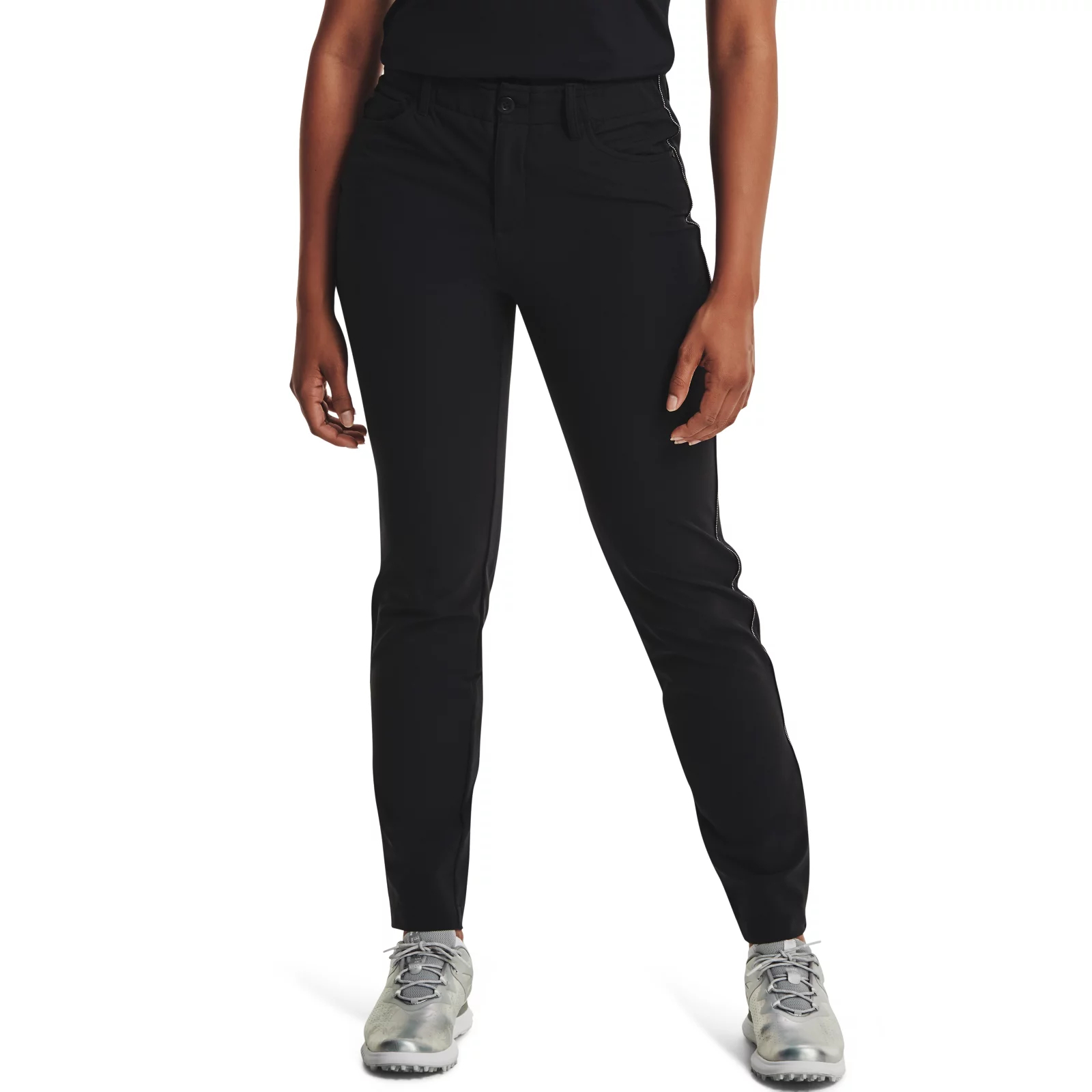 Спортивные брюки женские Under Armour 1366359-001 черные 44 RU