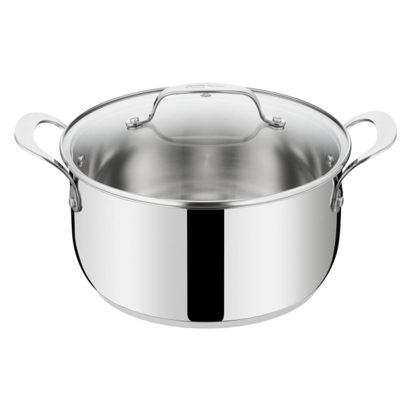 Кастрюля Tefal с крышкой Jamie Oliver Essentials 5,3 E3134644 купить в интернет-магазине, цены на Мегамаркет