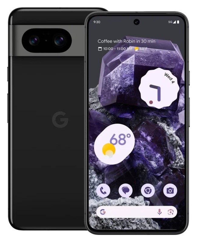 Google Pixel 8 8/256Gb (JP) Obsidian, купить в Москве, цены в интернет-магазинах на Мегамаркет