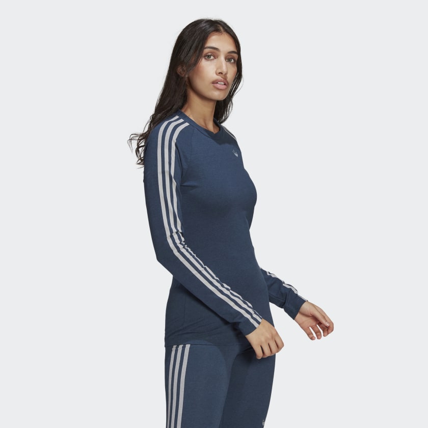 Лонгслив женский Adidas GN4381 синий 34