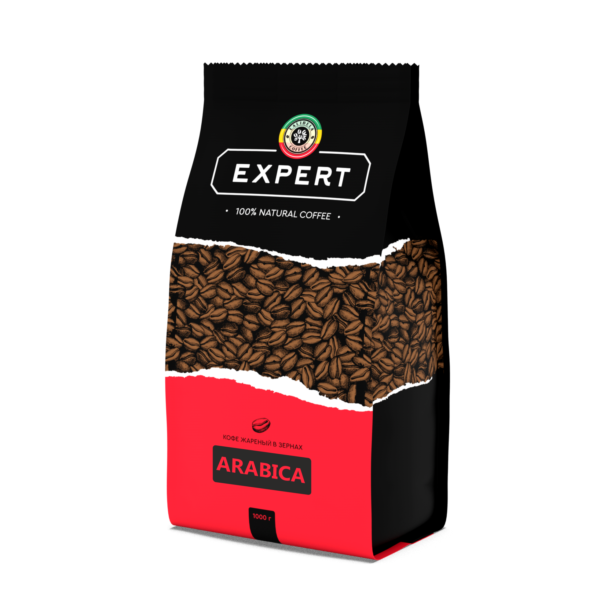 Кофе в зернах LALIBELA COFFEE Expert Arabica арабика 100%, 1 кг - купить в LALIBELA COFFEE FBO, цена на Мегамаркет