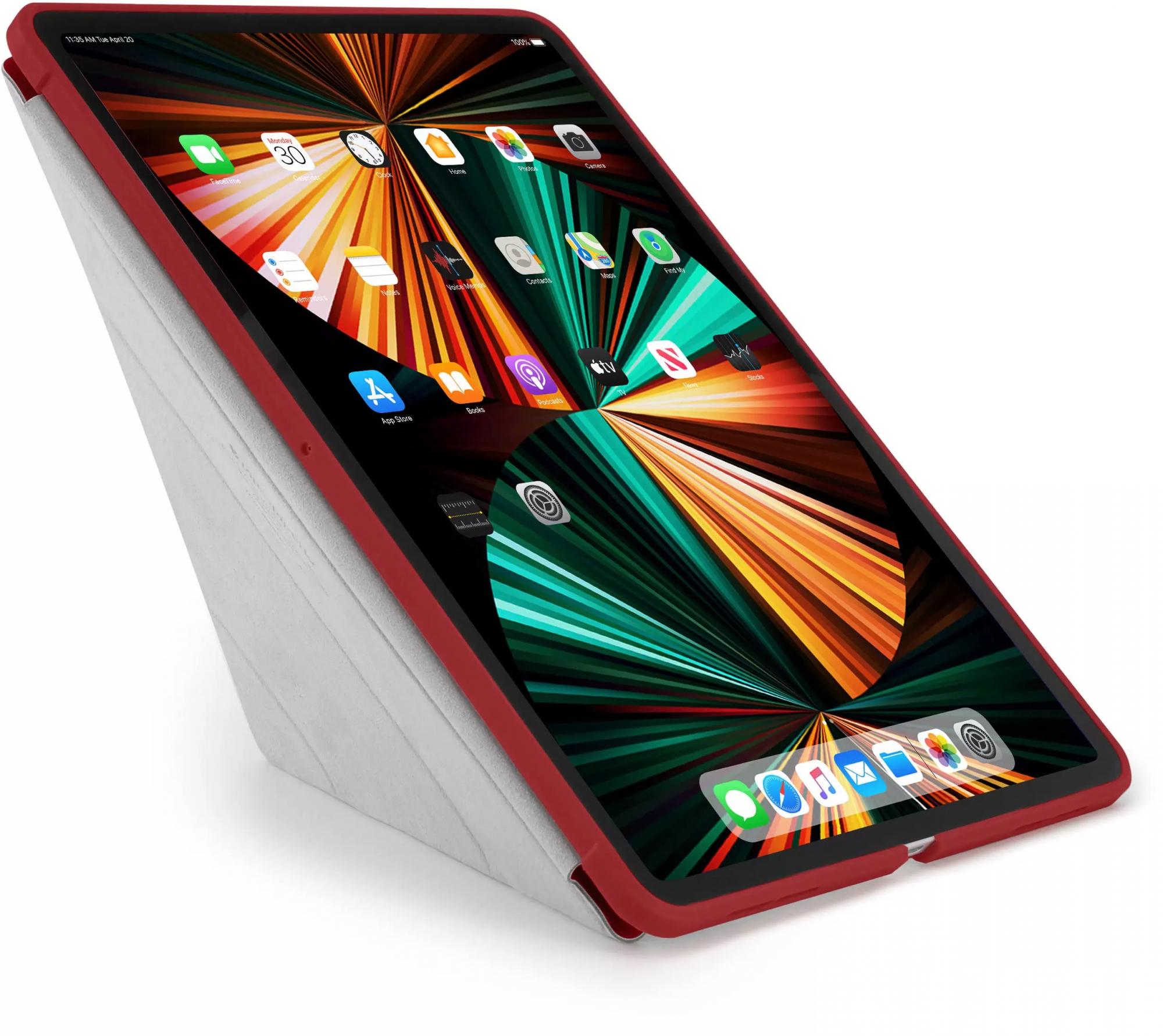 Чехол Pipetto Origami (PI39-53-R) для iPad Pro 12.9" 2018-2021 (Red)