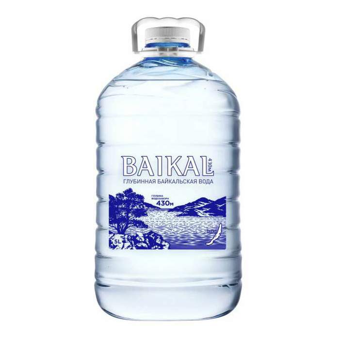 Купить вода природная питьевая Baikal430 негазированная 5 л, цены на Мегамаркет | Артикул: 100029005723