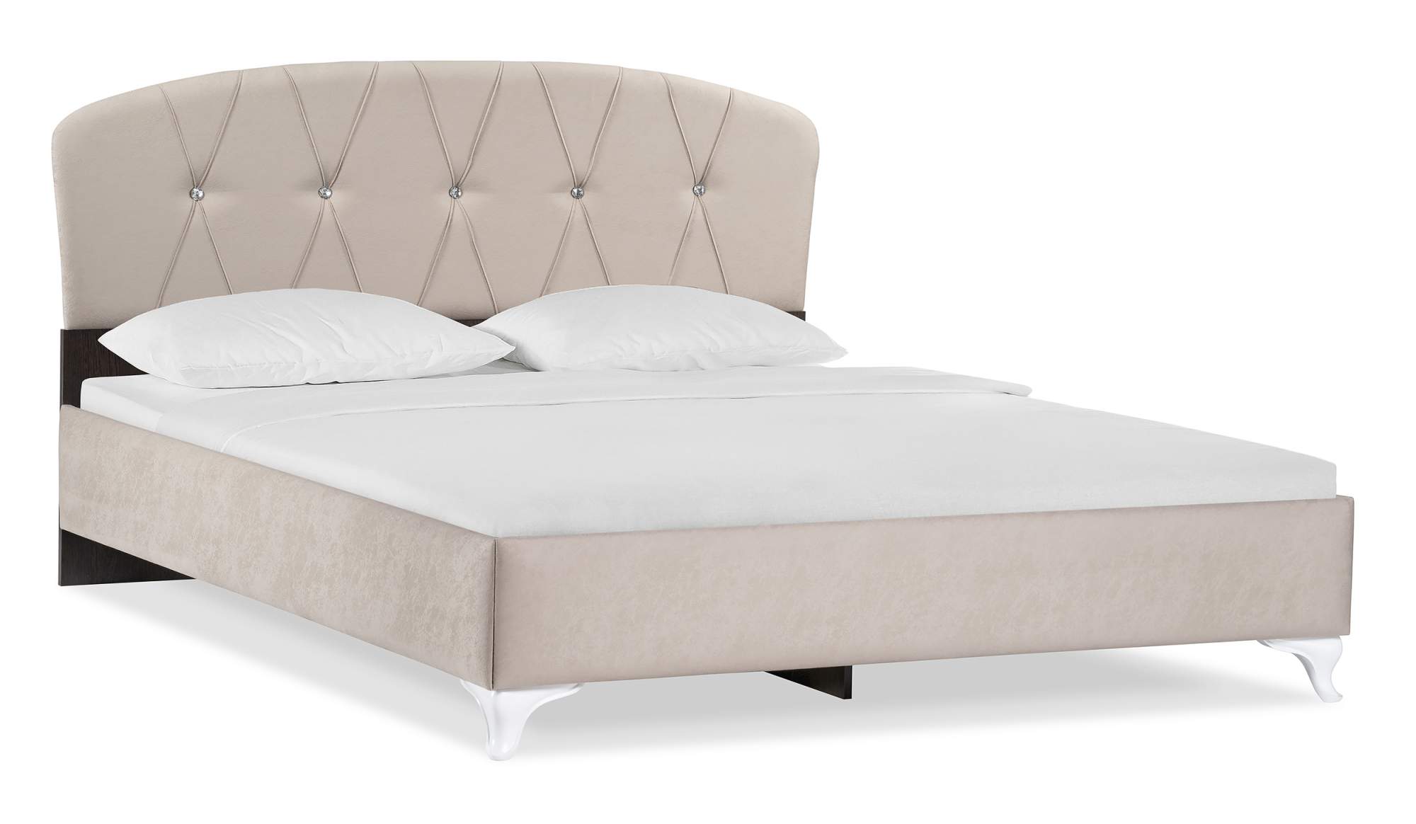 Двуспальная кровать Woodville Алберто 160x200 салют 02 - купить в ООО "ЛМ" (ДСМ), цена на Мегамаркет