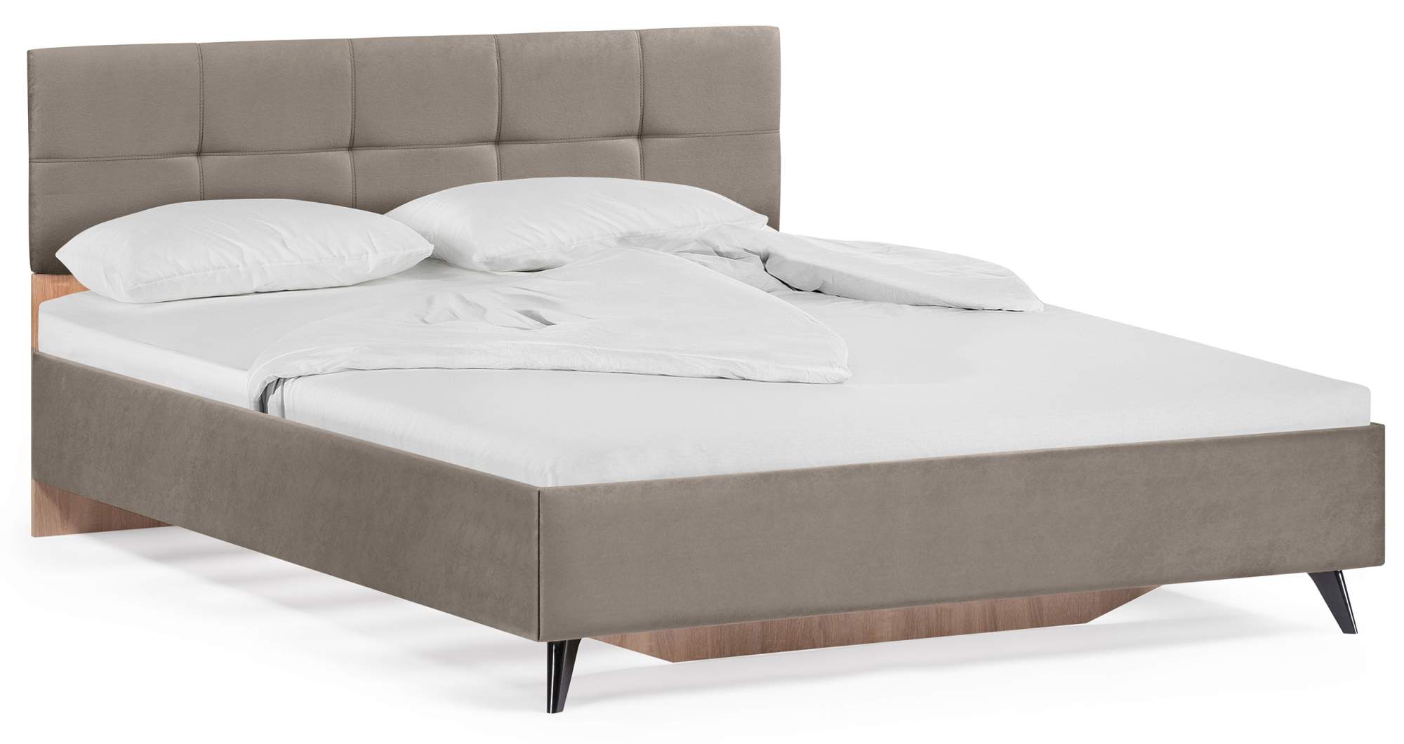 Двуспальная кровать Woodville Аарон 160х200 Paris 03 – купить в Москве, цены в интернет-магазинах на Мегамаркет