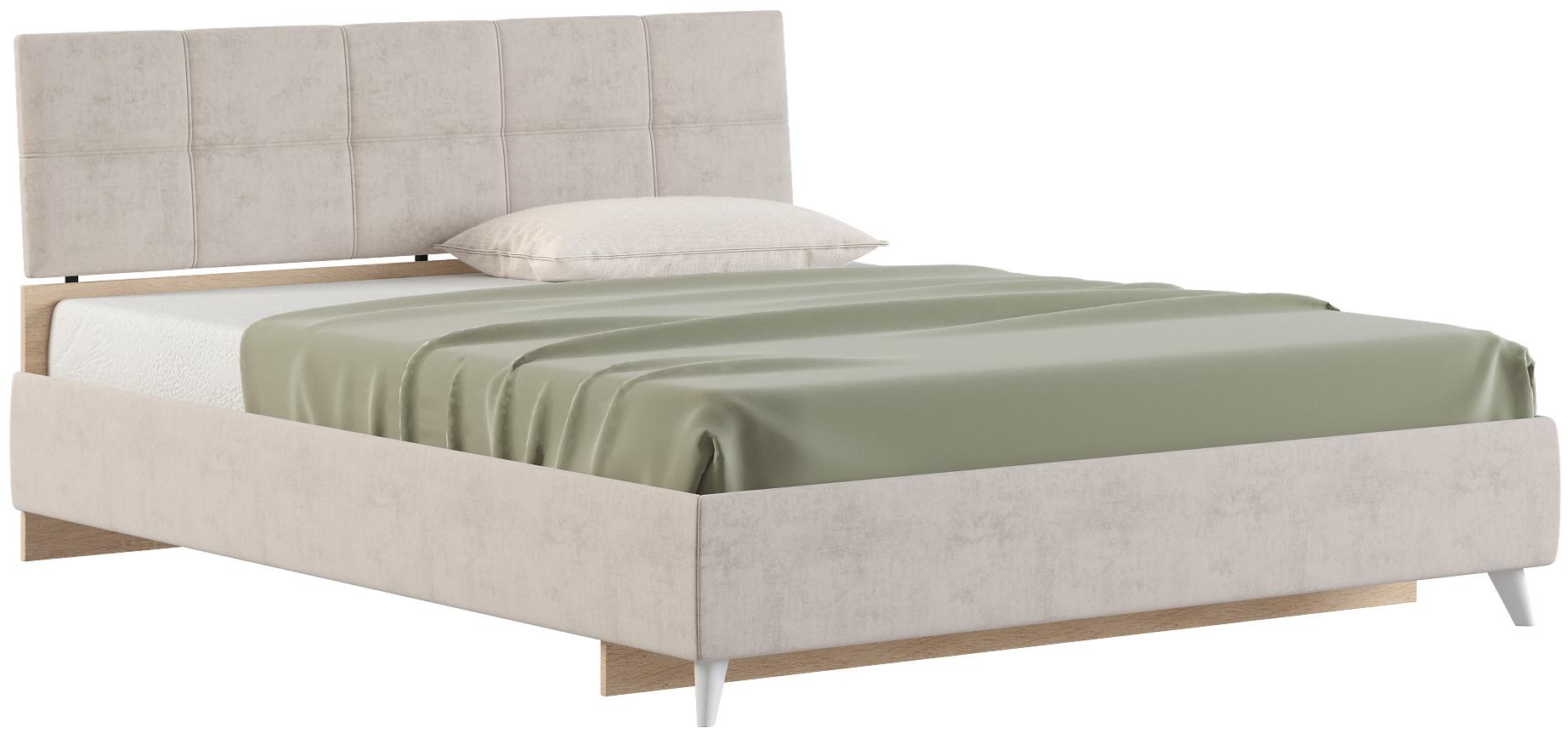 Двуспальная кровать Woodville Аарон 160х200 Paris 01 - купить в ООО "ЛМ" (ДСМ), цена на Мегамаркет
