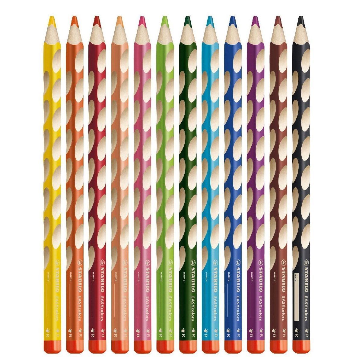 Stabilo цветные карандаши easy Colors 12 цветов (332/12)