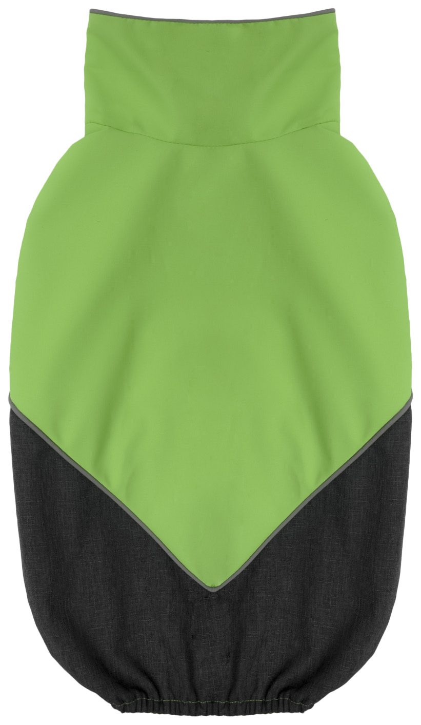 Попона для собак Tappi одежда Блант, унисекс, зеленый, серый, 3XL, длина спины 50 см