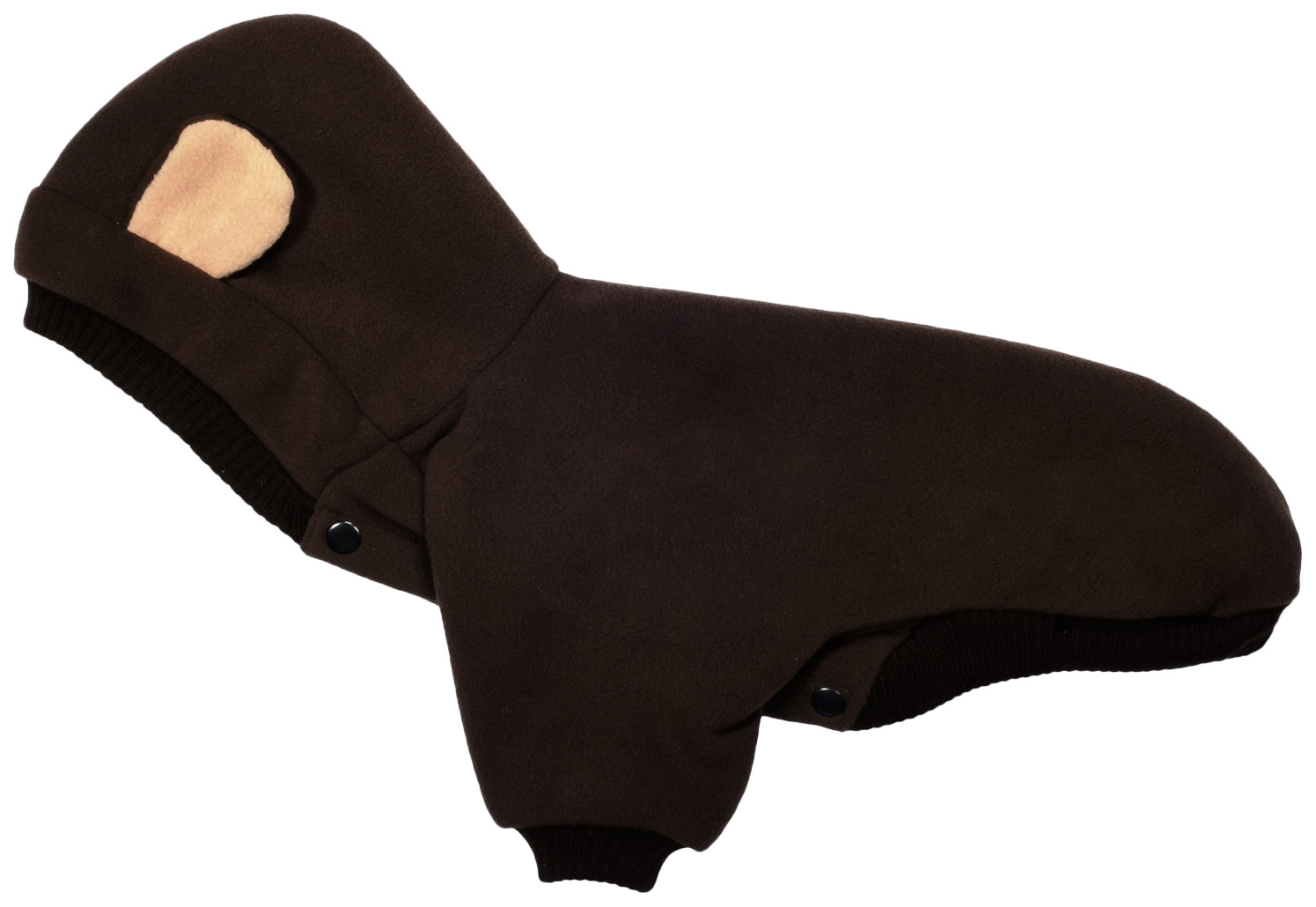 Толстовка для собак Tappi одежда Варгоши, унисекс, коричневый, S, длина спины 25 см