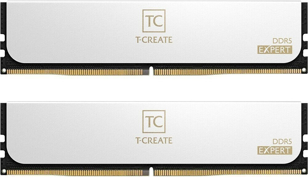 Оперативная память TEAMGROUP T-Create Expert White CTCWD564G6000HC34BDC01, купить в Москве, цены в интернет-магазинах на Мегамаркет