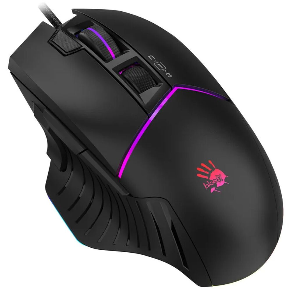 Проводная игровая мышь A4Tech W95 Max черный - купить в MetaComp, цена на Мегама