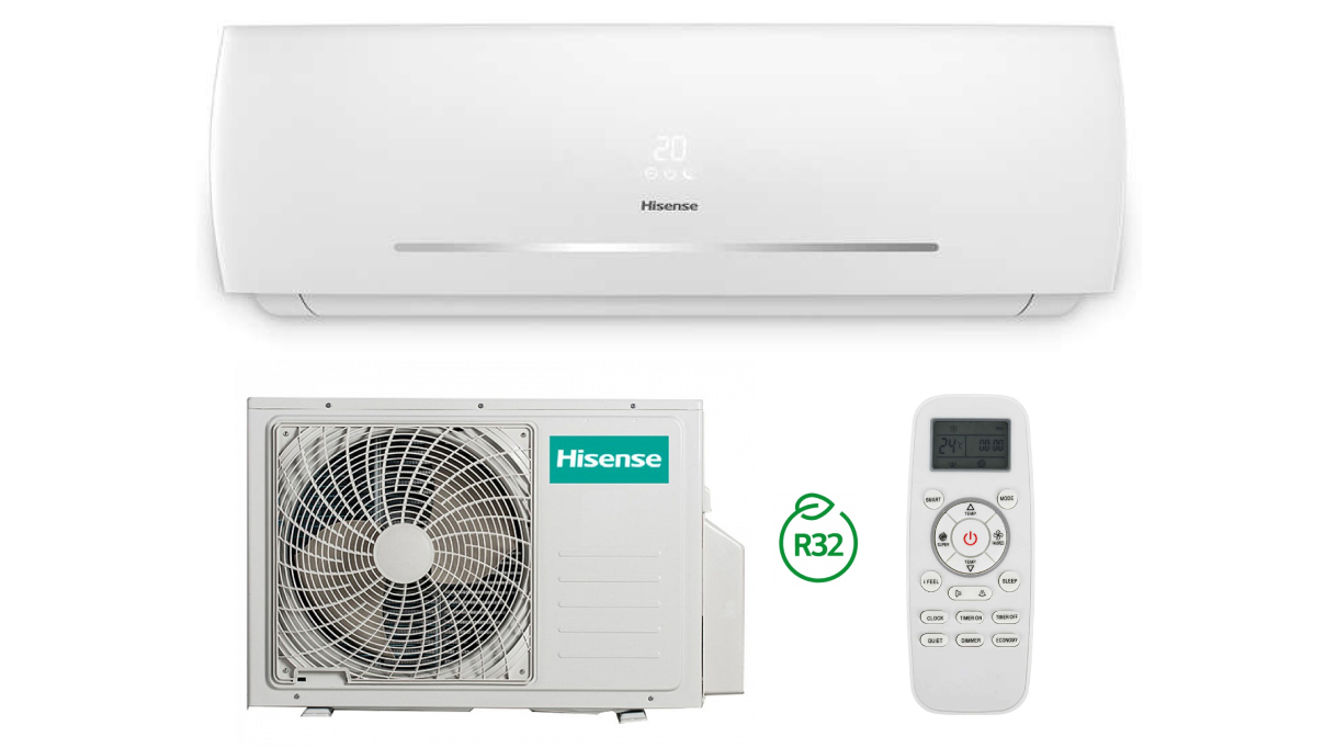 Сплит-система HISENSE AS-12HR4RYDDC00G/AS-12HR4RYDDC00W - купить в Urbanclimat, цена на Мегамаркет