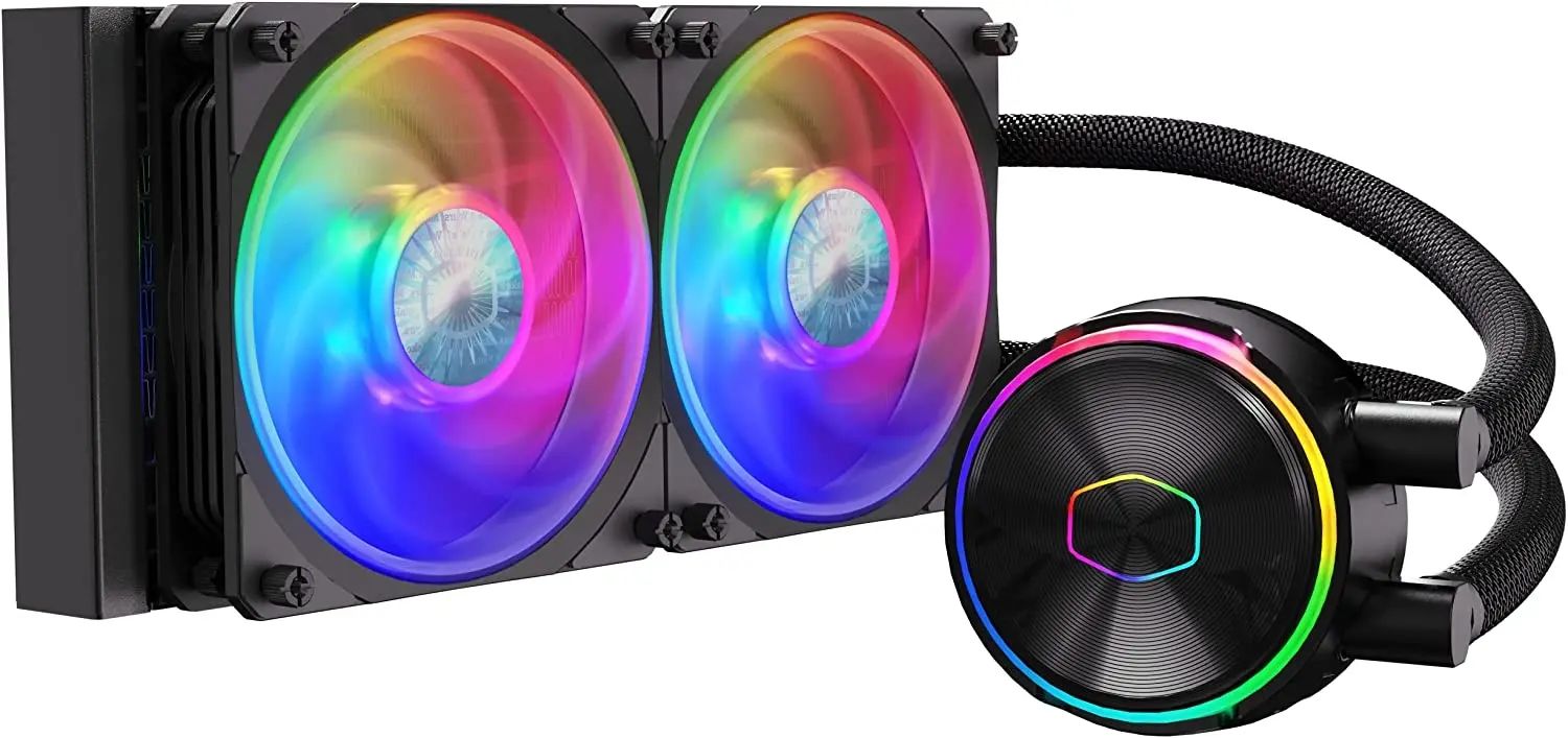 Системы охлаждения Cooler Master MasterLiquid PL240 Flux, купить в Москве, цены в интернет-магазинах на Мегамаркет