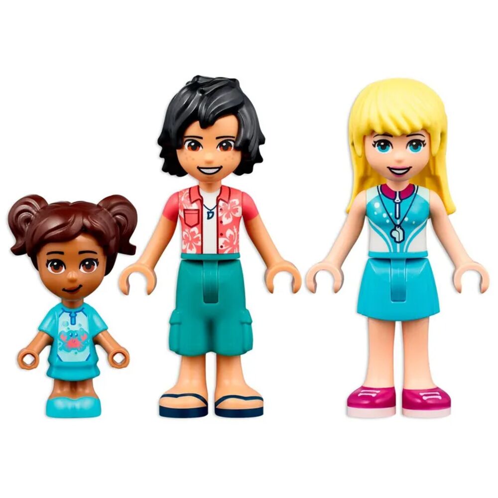 Купить конструктор LEGO Friends Развлечения на пляже для серферов, 288  деталей, 41710, цены на Мегамаркет | Артикул: 600008971428