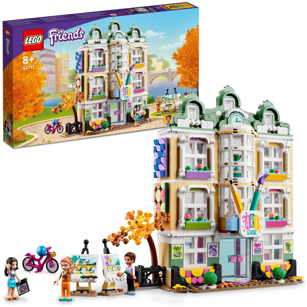 Отзывы о конструктор LEGO Friends Художественная школа Эммы 41711 - отзывы  покупателей на Мегамаркет | конструкторы LEGO 41711 - 600008971411