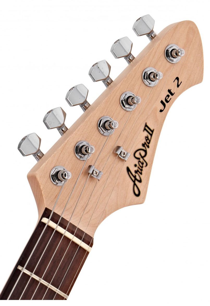 Купить электрогитара Aria Pro II JET2 CA, 24 лада, корпус Тополь, гриф