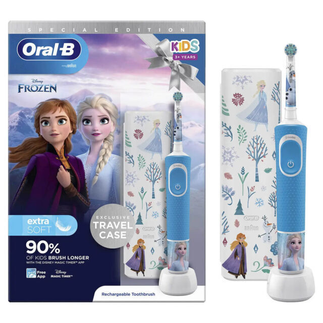 Электрическая зубная щетка vitality kids frozen