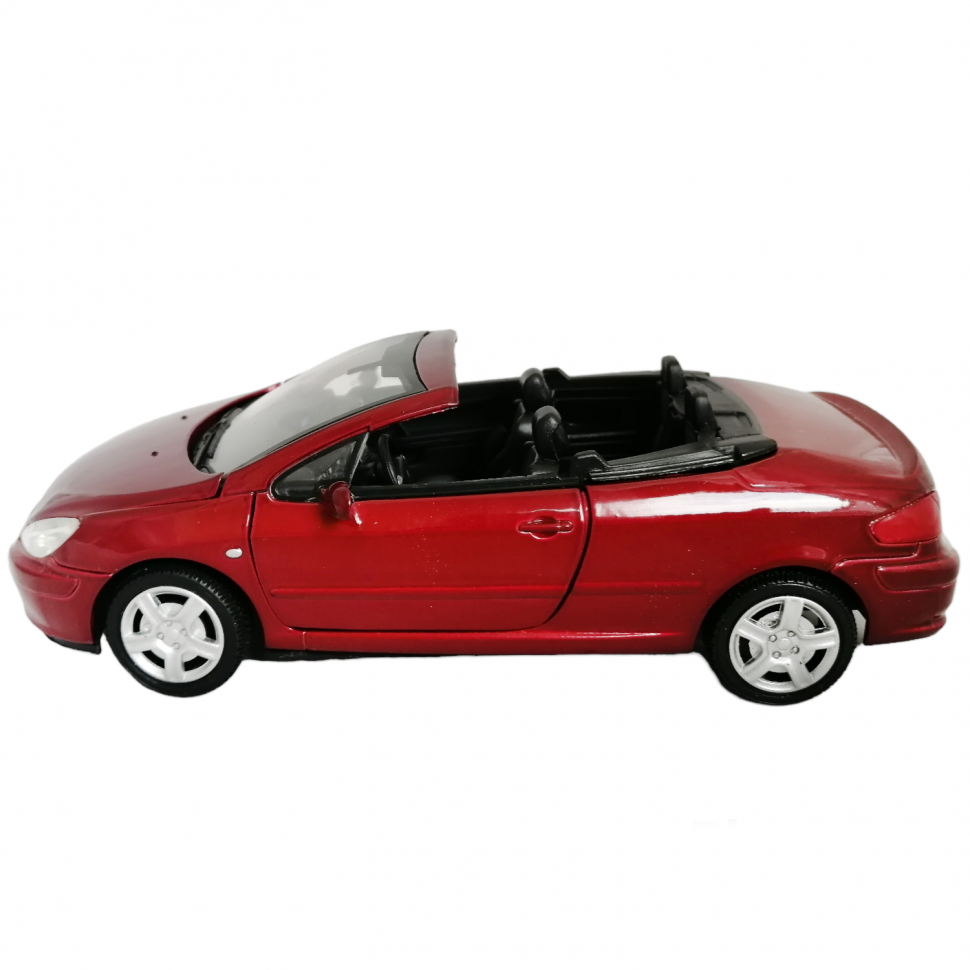 Коллекционная модель автомобиля MOTORMAX Peugeot 307CC, масштаб 1:24, 73286  – купить в Москве, цены в интернет-магазинах на Мегамаркет