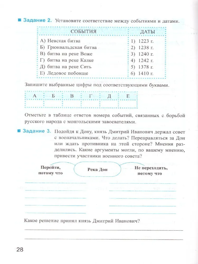 Рабочая тетрадь История России 6 класс к учебнику А.В. Торкунова Часть ...