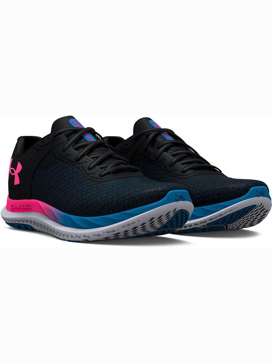 Кроссовки женские Under Armour UA W Charged Breeze черные 10.5 US - купить  в Москве, цены на Мегамаркет