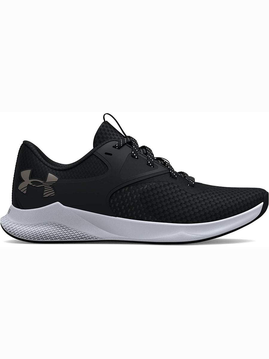 Кроссовки женские Under Armour UA W Charged Aurora 2 черные 7.5 US - купить в SportPoint, цена на Мегамаркет