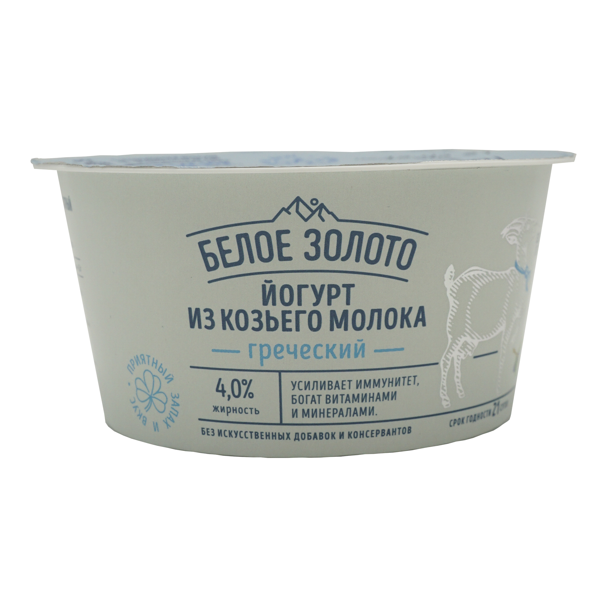 Йогурт Белое золото Греческий 4% 150 г