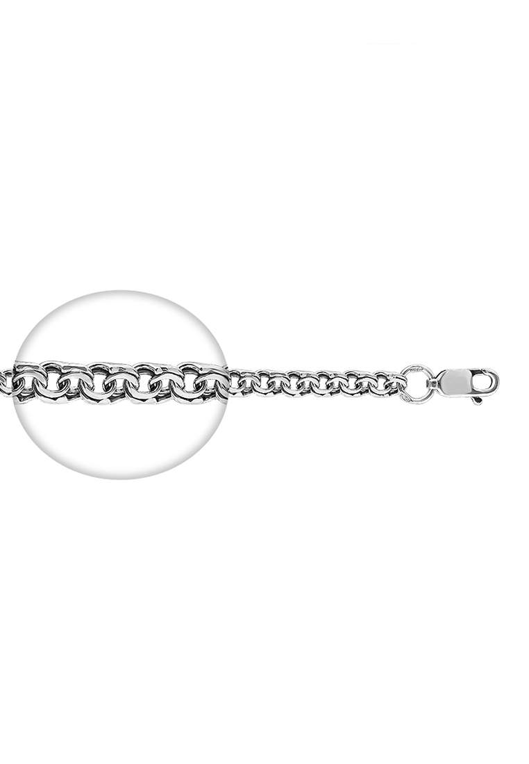 Браслет из серебра р. 18 Kari Jewelry КЛБ-015ч