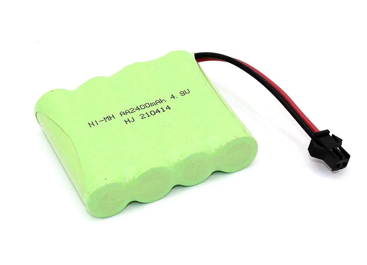 Аккумулятор Ni-Mh 4.8V 2400 mAh AA Flatpack разъем SM - купить в Mobparts, цена на Мегамаркет