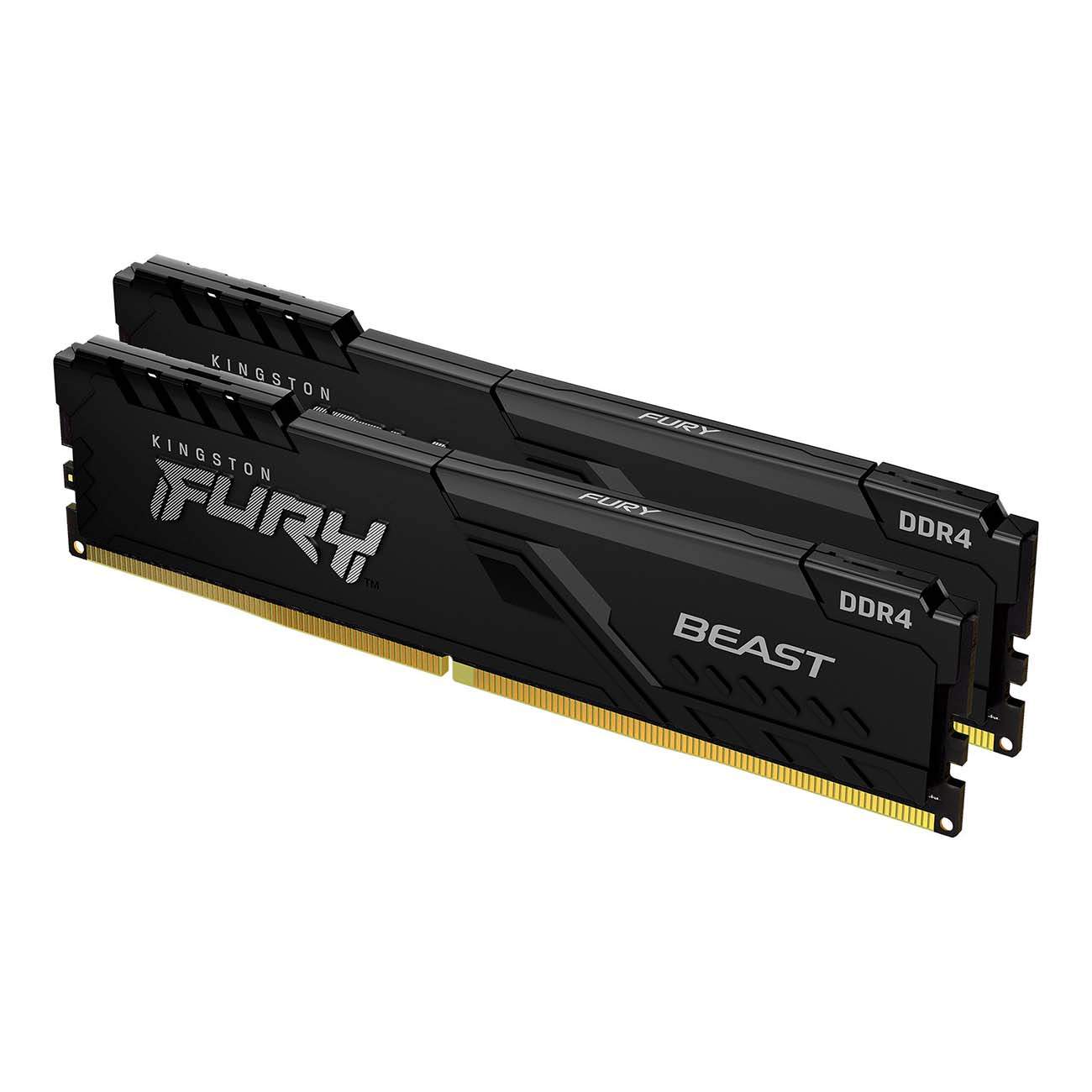 Оперативная память Kingston 16Gb DDR4 3600MHz (KF436C17BBK2/16) (2x8Gb KIT) - купить в Мегамаркет Москва Томилино, цена на Мегамаркет