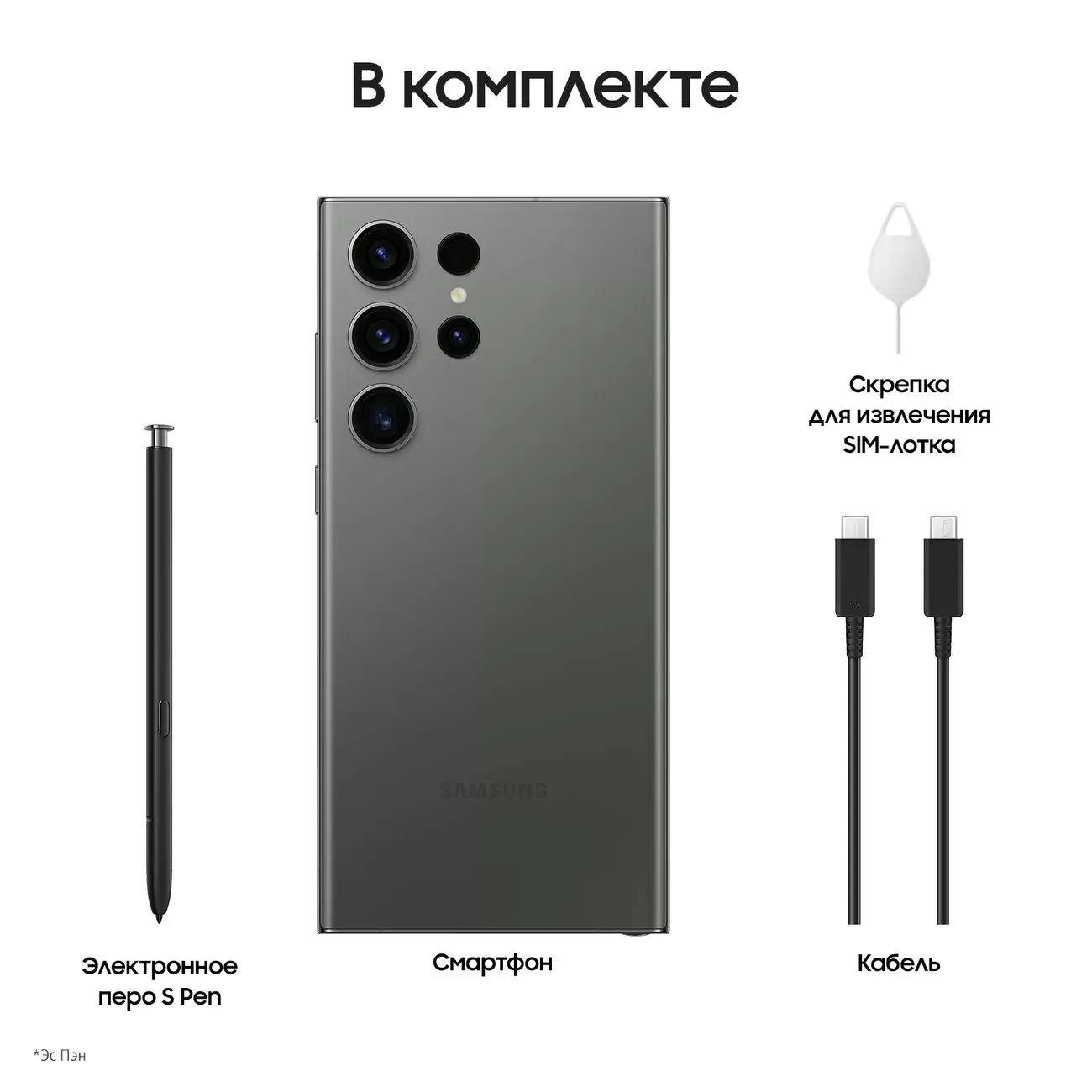 Смартфон Samsung Galaxy S23 Ultra 12/256GB Green SM-S918B, купить в Москве,  цены в интернет-магазинах на Мегамаркет