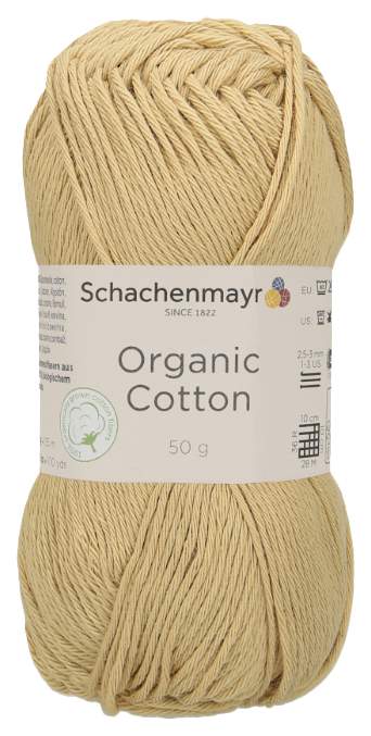 Пряжа Schachenmayr 9807376 Organic Cotton Sustainable (00005, sand