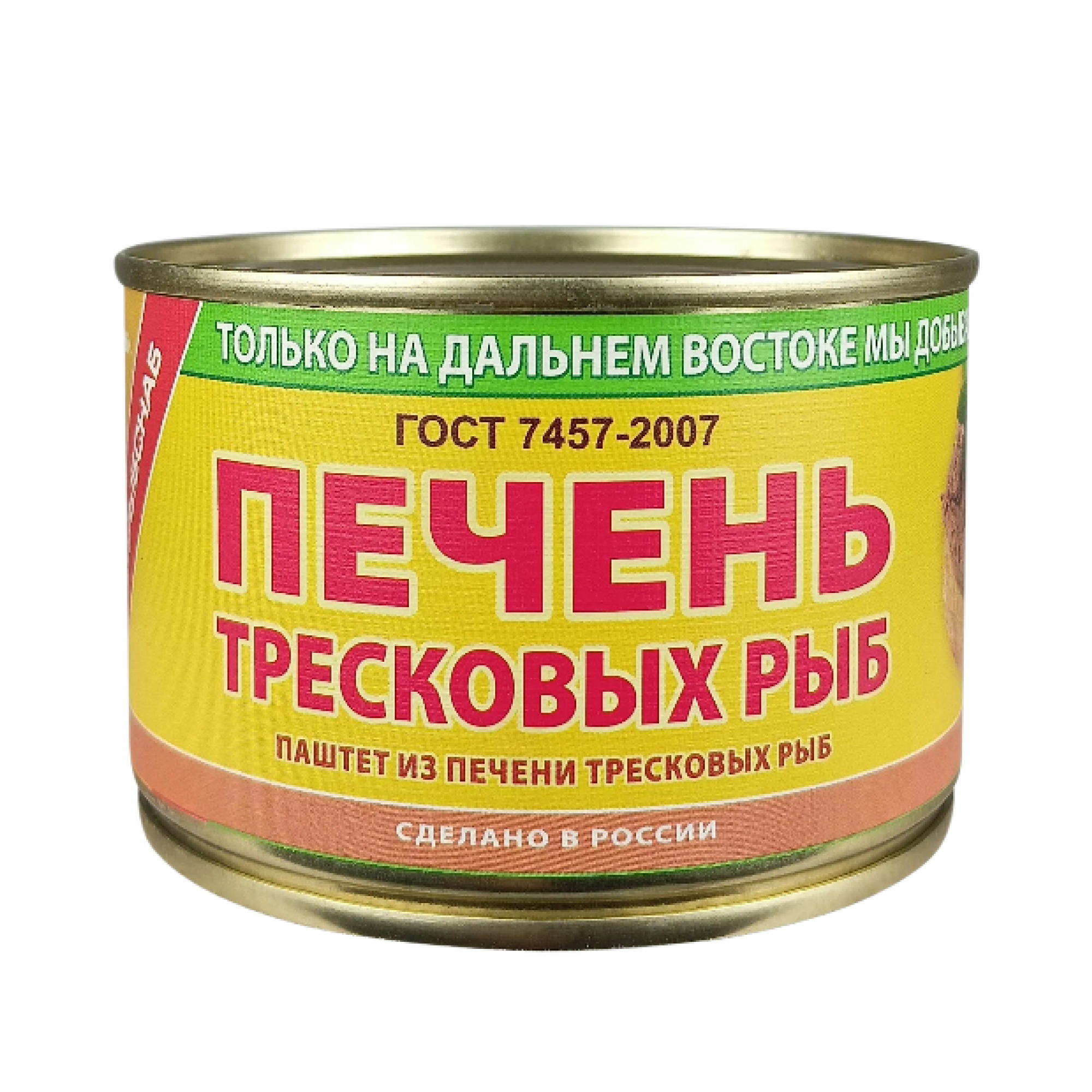 Паштет Примрыбснаб из печени тресковых рыб, 4 шт по 240 г – купить в  Москве, цены в интернет-магазинах на Мегамаркет