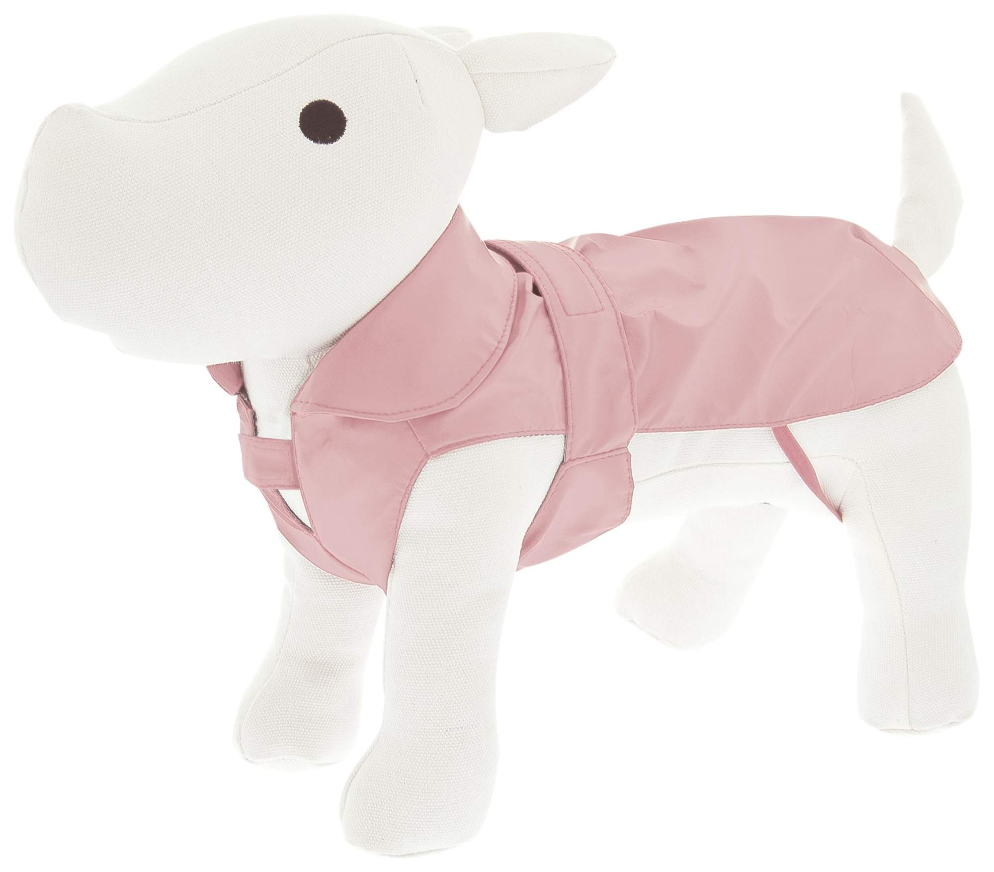Дождевик, плащ для собак Ferribiella одежда Лана, женский, розовый, 33, длина спины 33 см