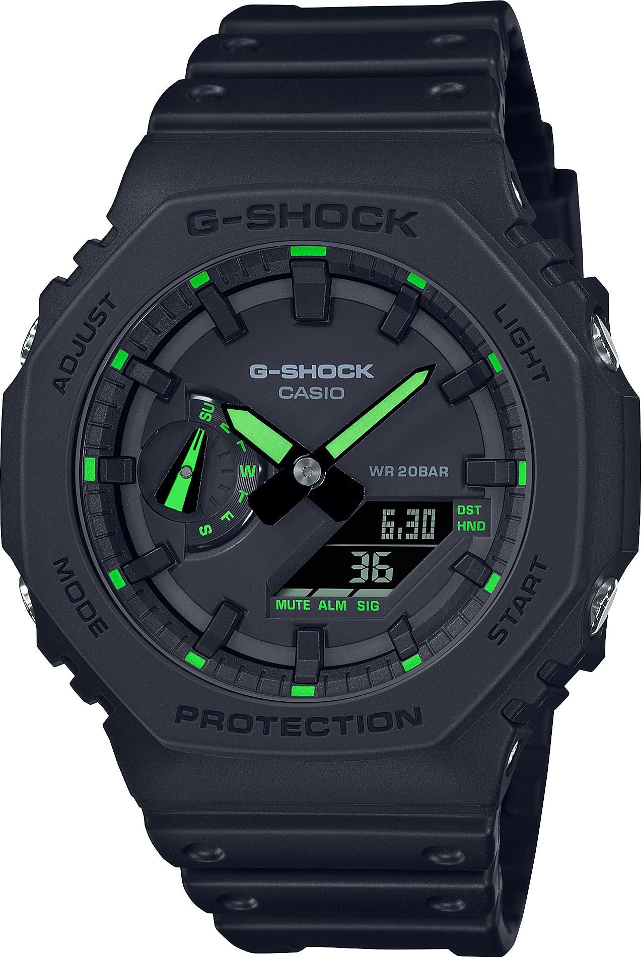 Наручные часы Casio G-Shock GA-2100-1A3 - купить, цены на Мегамаркет