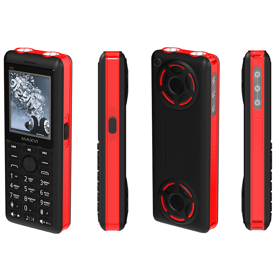 Мобильный телефон Maxvi P20 Red