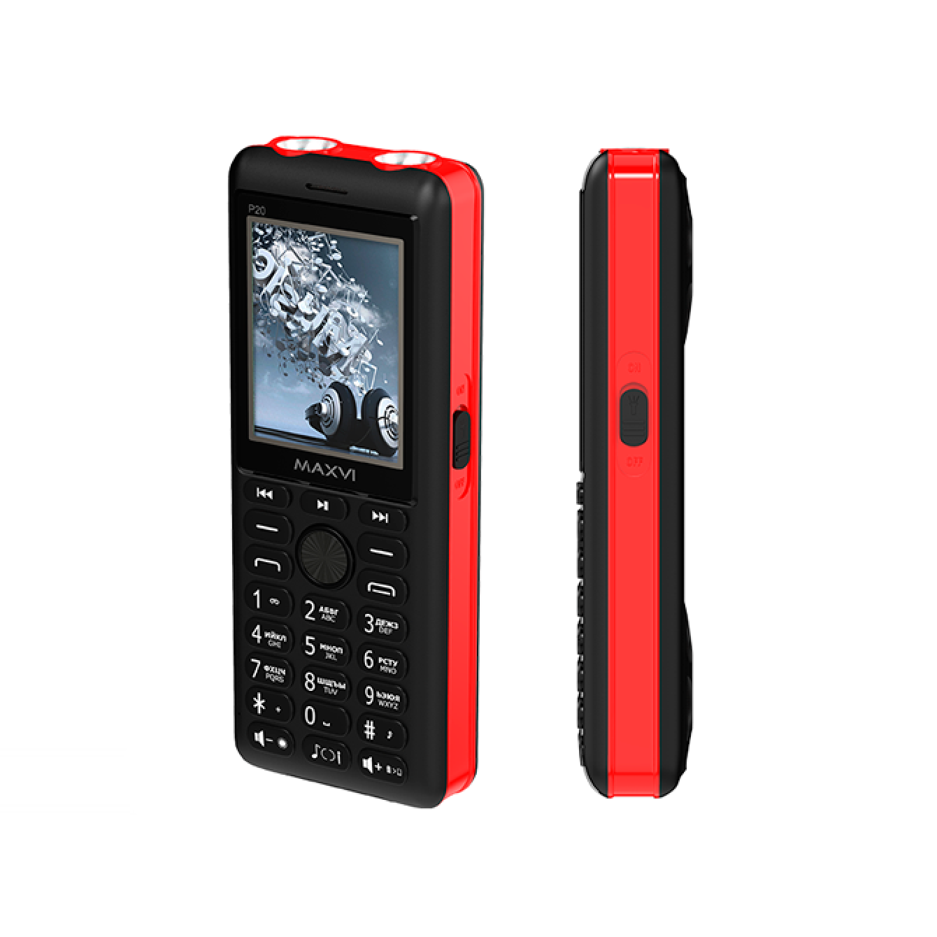 Мобильный телефон Maxvi P20 Red